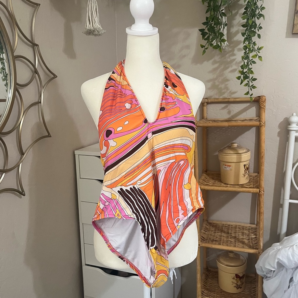 groovy Trina Turk one piece swimsuit